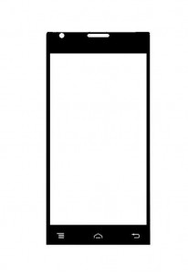 Touch Screen Digitizer For Lava Iris 456 White By - Maxbhi.com