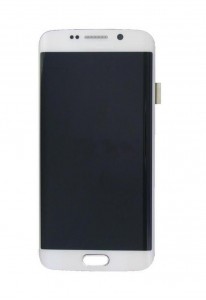 Lcd With Touch Screen For Samsung Galaxy S6 Edge Plus Cdma White By - Maxbhi.com