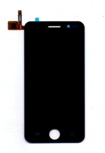 Lcd With Touch Screen For Karbonn Smart A12 Star Black By - Maxbhi.com