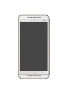 Lcd With Touch Screen For Hitech Amaze S1 Gold By - Maxbhi.com