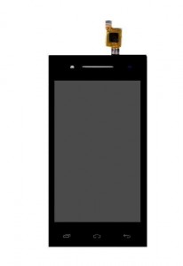 Lcd With Touch Screen For Xolo Q520s Silver By - Maxbhi.com