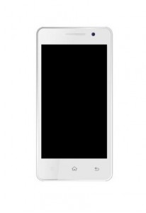 Lcd With Touch Screen For Intex Aqua Glow White By - Maxbhi.com