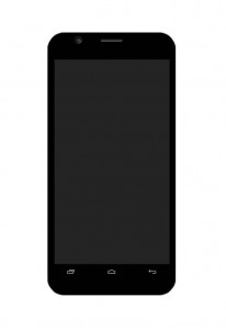 Lcd With Touch Screen For Intex Aqua Young Champagne By - Maxbhi.com