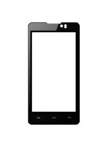 Replacement Front Glass For Micromax Ninja A91 White By - Maxbhi.com