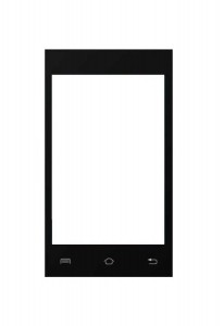 Replacement Front Glass For Lava Discover Neo Grey By - Maxbhi.com