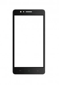 Replacement Front Glass For Lava A79 Black By - Maxbhi.com