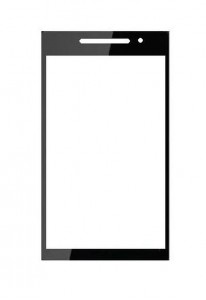 Replacement Front Glass For Karbonn Kochadaiiyaan The Legend A6 Plus Black By - Maxbhi.com