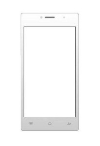 Replacement Front Glass For Spice Smart Flo Crystal Mi449 White By - Maxbhi.com