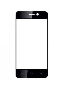 Replacement Front Glass For Iball Enigma Plus Black By - Maxbhi.com