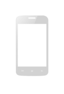 Replacement Front Glass For Celkon A15 Campus White By - Maxbhi.com
