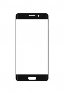 Replacement Front Glass For Huawei Mate 9 Pro Grey By - Maxbhi.com