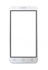 Replacement Front Glass For Alcatel U5 Hd White By - Maxbhi.com
