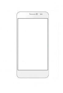 Replacement Front Glass For Ultimate Um450 White By - Maxbhi.com