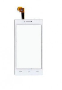 Touch Screen Digitizer For Intex Aqua Q5 White By - Maxbhi.com