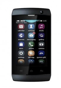 LCD Screen for Karbonn A1 Champ Alfa 3G - Black