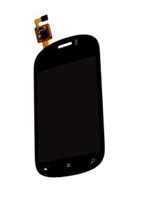 Lcd With Touch Screen For Alcatel Ot908 Pink By - Maxbhi.com