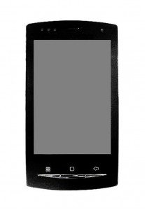 Lcd With Touch Screen For Tata Docomo Sony Ericsson Xperia X10 Mini Black By - Maxbhi.com