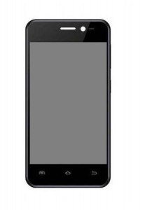 Lcd With Touch Screen For Intex Aqua E4 Black By - Maxbhi.com