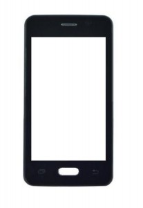 Touch Screen Digitizer For Microkey E12 Black By - Maxbhi.com