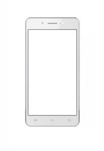 Replacement Front Glass For Vivo Y27l Black By - Maxbhi.com