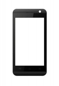 Replacement Front Glass For Lava Iris 415 Grey By - Maxbhi.com