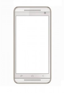 Replacement Front Glass For Hitech Amaze S1 Black By - Maxbhi.com