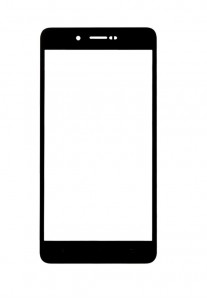 Replacement Front Glass For Vivo X5max Plus Black By - Maxbhi.com