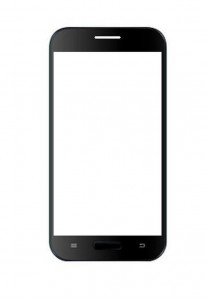 Replacement Front Glass For Lava Iris N454 Black By - Maxbhi.com