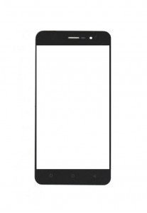 Replacement Front Glass For Karbonn K9 Smart Selfie Black By - Maxbhi.com