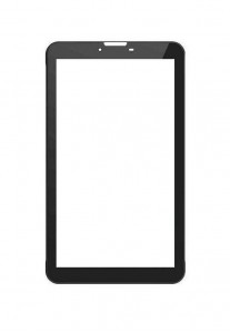 Replacement Front Glass For Intex Ibuddy In7dd01 Black By - Maxbhi.com