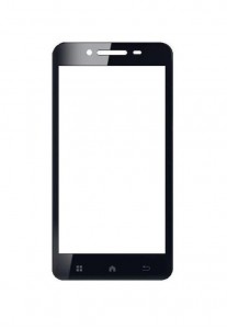 Replacement Front Glass For Iball Andi 4.5d Royale Black By - Maxbhi.com