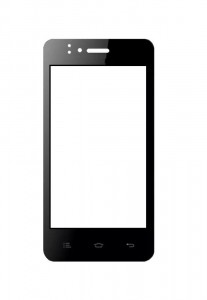 Replacement Front Glass For Celkon Campus A400 Purple By - Maxbhi.com