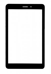 Replacement Front Glass For Huawei Honor Tablet Black By - Maxbhi.com