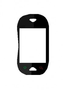 Replacement Front Glass For Alcatel Ot880 One Touch Xtra White By - Maxbhi.com