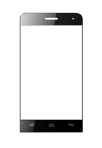 Replacement Front Glass For Micromax X900 Blue By - Maxbhi Com