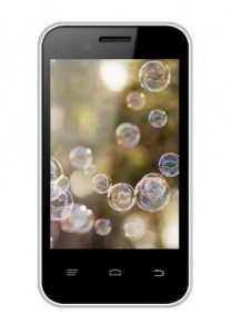 Touch Screen for Intex Cloud X15 Plus - Black