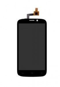 Lcd With Touch Screen For Spice Mi530 Stellar Pinnacle White By - Maxbhi.com