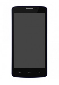 Lcd With Touch Screen For Celkon Millennia Q5k Power Black By - Maxbhi.com