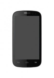 Lcd With Touch Screen For Idea Aurus 4 Black By - Maxbhi.com