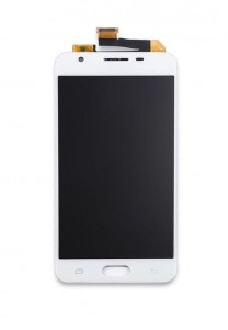 Lcd With Touch Screen For Samsung Galaxy J3 Prime White By - Maxbhi.com