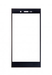 Replacement Front Glass For Blackberry Z3 Black By - Maxbhi.com