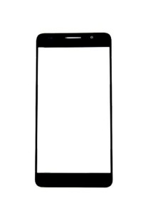 Replacement Front Glass For Huawei Honor 6 Black By - Maxbhi.com