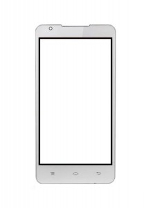 Replacement Front Glass For Lava Iris 503 White By - Maxbhi.com