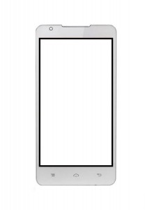 Replacement Front Glass For Lava Iris 503e Black By - Maxbhi.com