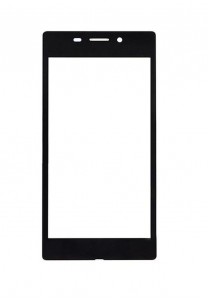 Replacement Front Glass For Sony Xperia M2 D2303 Black By - Maxbhi.com
