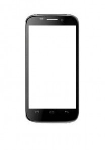 Replacement Front Glass For Xolo A700 Black By - Maxbhi.com