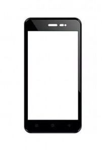 Replacement Front Glass For Intex Aqua Air Black By - Maxbhi.com