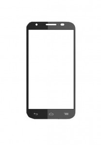 Replacement Front Glass For Idea Ultra Plus Black By - Maxbhi.com