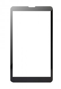 Replacement Front Glass For Iberry Auxus Ax04i White By - Maxbhi.com