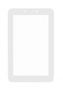 Replacement Front Glass For Lenovo Ideatab A2107 White By - Maxbhi.com